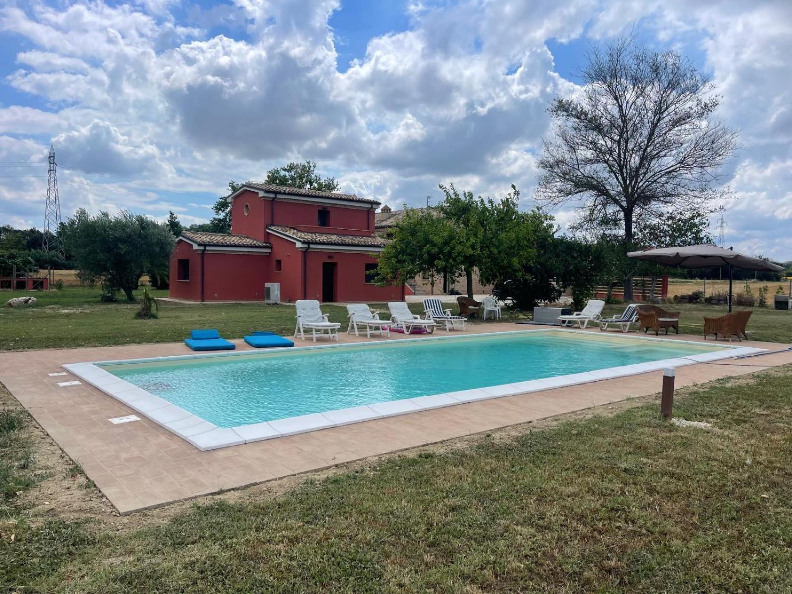 Villa Vinci Реканати Экстерьер фото